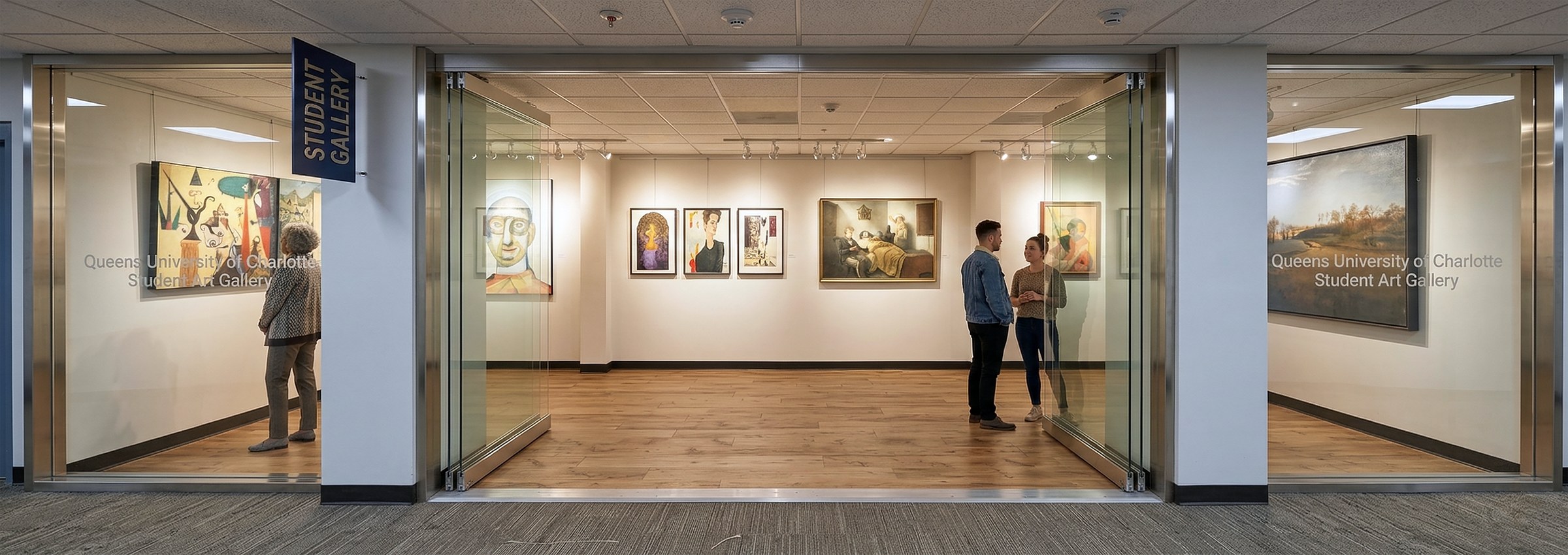 Max Jackson Gallery · Interior with NanaWall Open