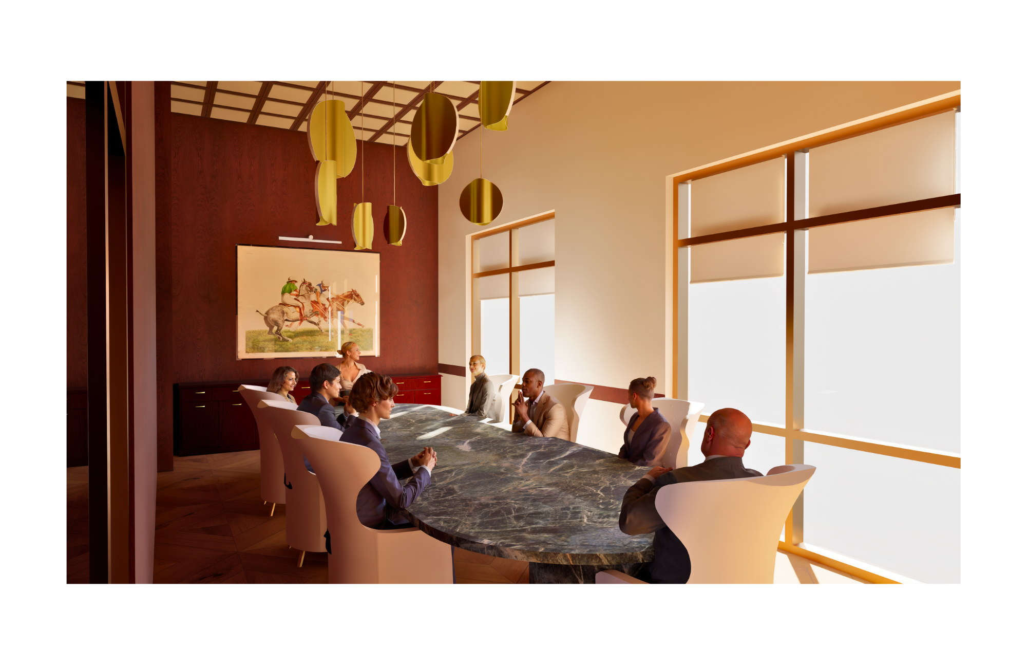 Ralph Lauren Satellite Office — Board Room